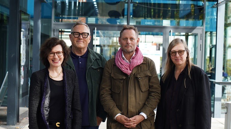 Mitglieder der Karl-Sczuka-Preis Jury 2022 in Donaueschingen (Foto: SWR, Astrid Karger)