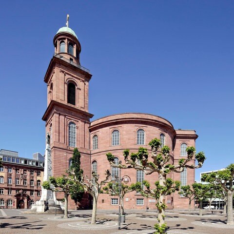 06.05.2020, Frankfurt am Main, Die Paulskirche in Frankfurt am Main (Foto: IMAGO, imago images / Reiner Zensen)