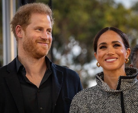 Prinz Harry und Herzogin Meghan auf einem Musikfestival. (Foto: IMAGO, ZUMA Wire) Prinz Harry und Herzogin Meghan auf einem Musikfestival.