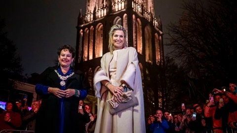 Königin Maxima in Utrecht. (Foto: IMAGO, PPE) Königin Maxima in Utrecht.