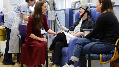 Prinzessin Kate besucht das Krankenhaus in dem ihr Krebs behandelt wurde. (Foto: IMAGO, IMAGO / Spotlight Royal) Prinzessin Kate besucht das Krankenhaus in dem ihr Krebs behandelt wurde.