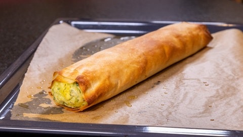 Kartoffelstrudel backen - das Rezept (Foto: SWR, Corinna Holzer) Kartoffelstrudel backen - das Rezept