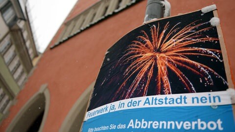 Böllerverbot (Foto: dpa Bildfunk, picture alliance / Felix Kästle/dpa | Felix Kästle) Böllerverbot