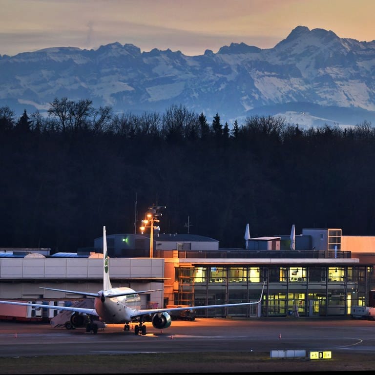 Der Bodensee-Airport in Friedrichshafen