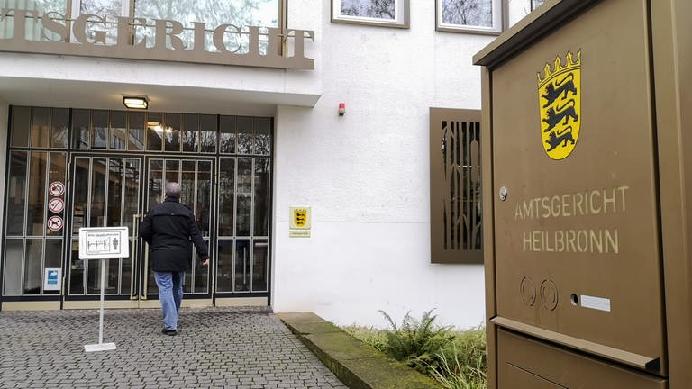 Amtsgericht Heilbronn Eingang Symbolbild