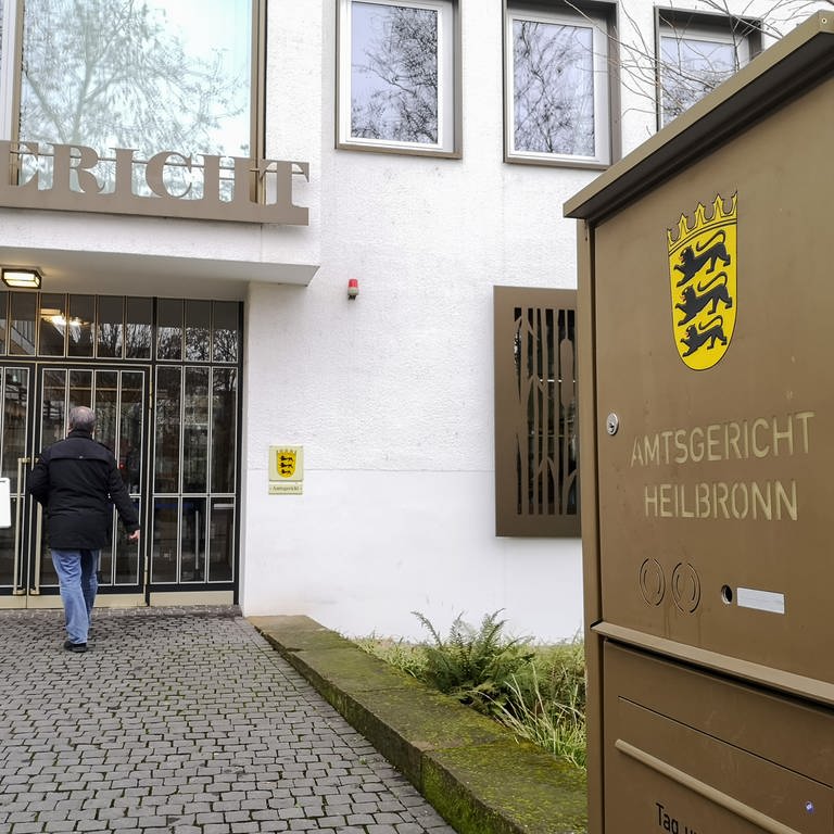 Amtsgericht Heilbronn Eingang Symbolbild