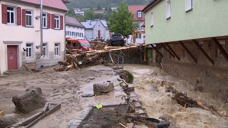 Braunsbach fünf Jahre nach der Flutkatastrophe (Foto: SWR)