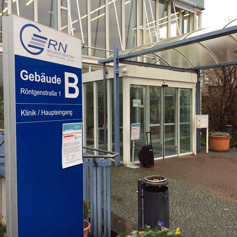 Die GRN-Klinik in Weinheim (Foto: SWR)
