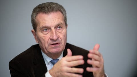 Günther Oettinger (Foto: dpa Bildfunk, picture alliance/dpa | Sebastian Gollnow)