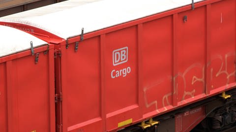Stinkende DB Cargo-Waggons am Bahnhof in Aalen (Foto: SWR)