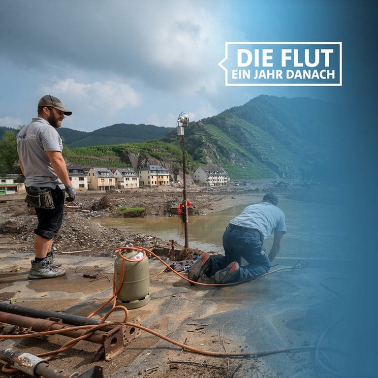 Jahrestag der Flutkatastrophe in RLP: Wie ist die Lage in den betroffenen Regionen? (Foto: dpa Bildfunk, picture alliance/dpa | Harald Tittel)