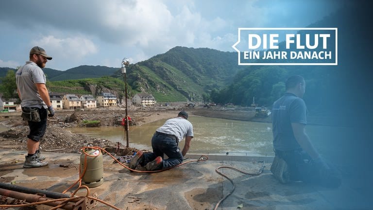 Jahrestag der Flutkatastrophe in RLP: Wie ist die Lage in den betroffenen Regionen? (Foto: dpa Bildfunk, picture alliance/dpa | Harald Tittel)
