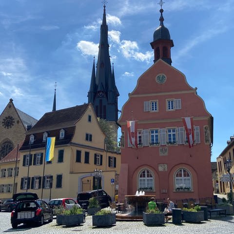 Das Rathaus in Gau-Algesheim - viele Bürgermeister in RLP haben angekündigt, bei der Kommunalwahl erneut anzutreten