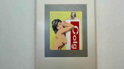Sex sells!? Werke von Mel Ramos vereinen Weiblichkeit und Sexualität in der Pop Art und in der Werbung. (Foto: SWR)