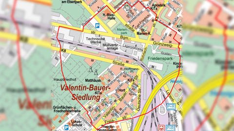 Bombenentschärfung in Ludwigshafen
