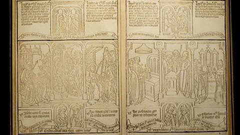 Eine wertvolle historische Bibel kommt ins Gutenberg-Museum-in Mainz.