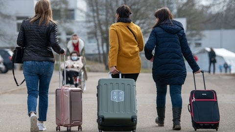 In der Region Trier beziehen neun von zehn ukrainischen Geflüchtete Bürgergeld. (Foto: picture-alliance / Reportdienste, Stefan Puchner)