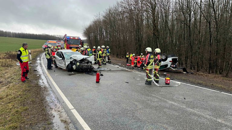Tödlicher Unfall auf der B269 zwischen Ellenberg und Rinzenberg.