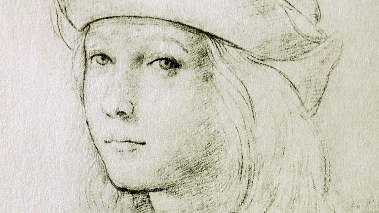 Raffaelo Sanzio da Urbino (1483 - 1520); Selbstporträt um 1497