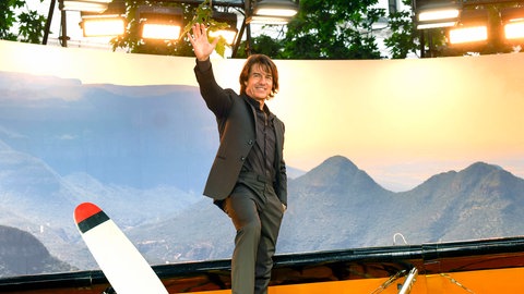 Tom Cruise bei der Weltpremiere des Kinofilms Mission: Impossible 8 - The Final Reckoning in den Leicester Square Gardens. London, 15.05.2025 (Foto: IMAGO, Future Image) Tom Cruise bei der Weltpremiere des Kinofilms Mission: Impossible 8 - The Final Reckoning in den Leicester Square Gardens. London, 15.05.2025