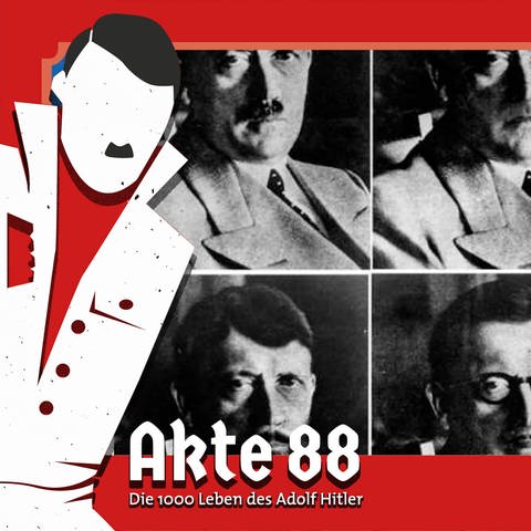 Fotomontage Hitler in Verkleidung
