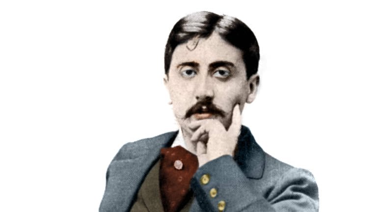 Portraitfoto von Marcel Proust