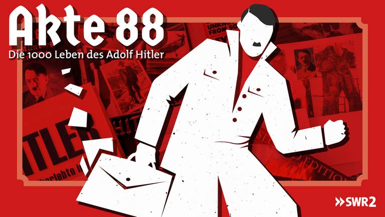 Illustration zur Serie "Akte 88", Verschwörungstheorien über Hitler nach 1945 (Foto: SWR, SWR)