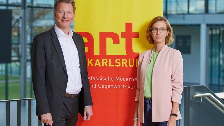 Leitungsduo Kristian Jarmuschek und Olga Blaß (Foto: Pressestelle, Messe Karlsruhe/Jürgen Rösner)