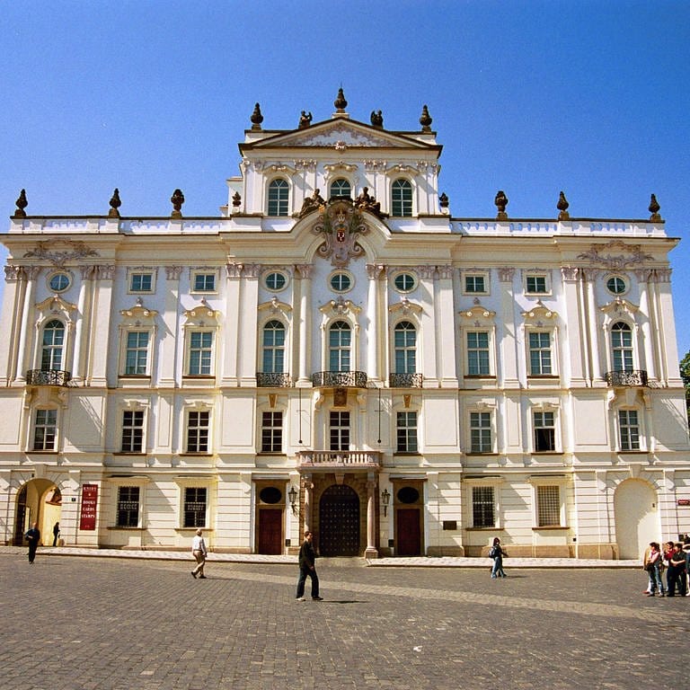 Prager Nationalgalerie - Palais Sternberk - am Hradschiner Platz