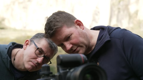 Marc Hillesheim und Olaf Kaul beim Fotografieren (Foto: SWR)
