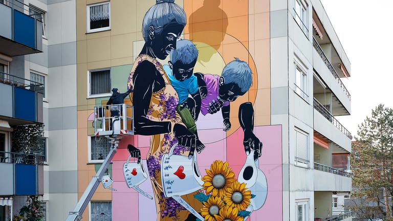 Mural von Streetartist DOME (Foto: SWR, SWR / Robert Westrich )
