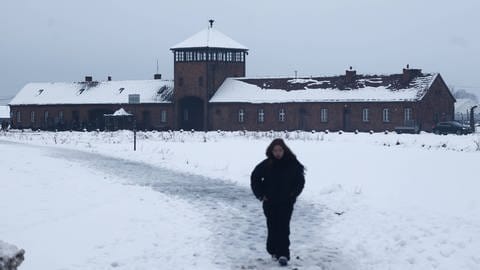 Vernichtungslager Auschwitz-Birkenau im Januar 2023