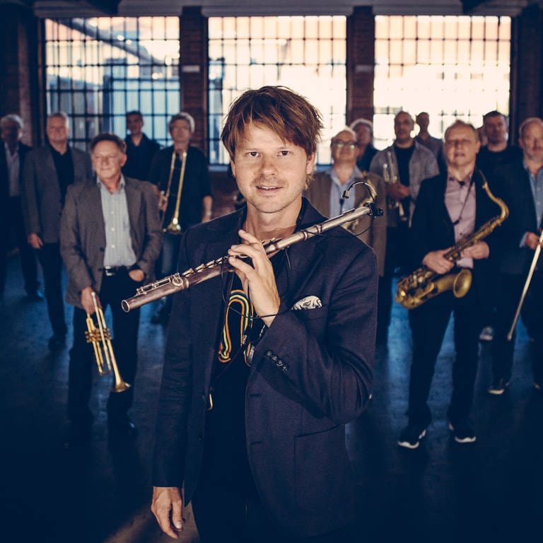 Magnus Lindgren mit SWR Big Band (Foto: SWR, Lena Semmelroggen)