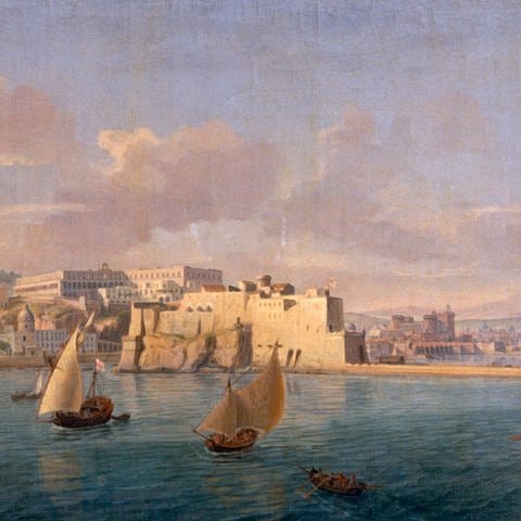 Neapel, Stadtansicht 18. Jahrhundert 