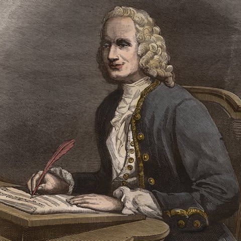 Der Komponist Jean Philippe Rameau 