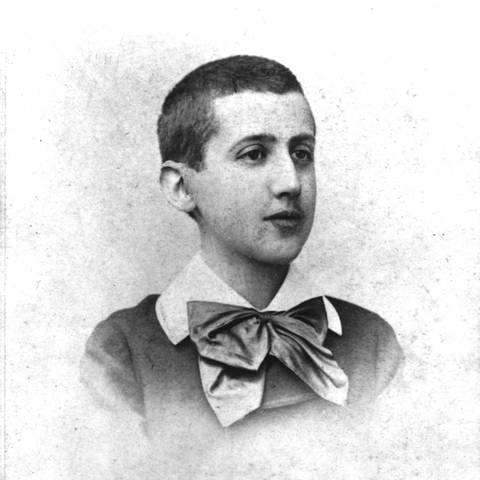 Marcel Proust 1884 (Aufnahme des französischen Fotografen Nadar, eigentlich Gaspard-Félix Tournachon)