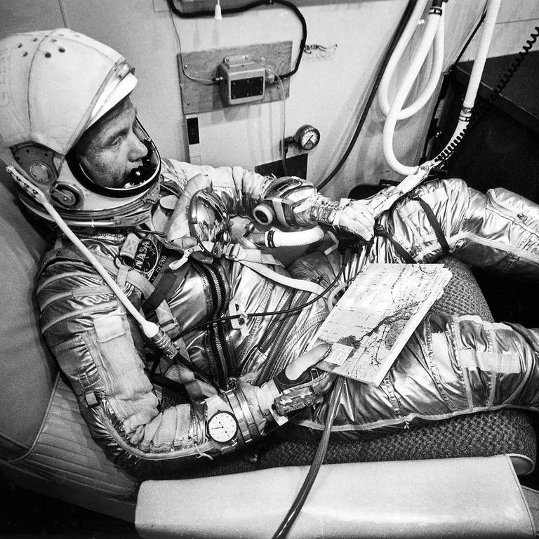 Amerikanischer Astronaut John Glenn