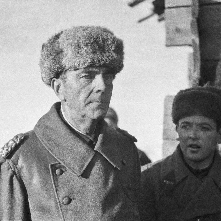 Generalfeldmarschall Friedrich Paulus (1980 - 1957), Oberbefehlshaber der 6. Armee während der Schlacht von Stalingrad, nach seiner Gefangennahme 1943 in Stalingrad (heute Wolgograd) (Foto: IMAGO, imago images / ITAR-TASS)