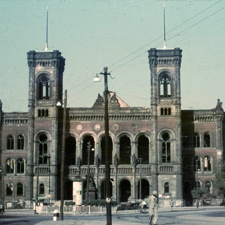 Kriminalgericht in Berlin-Moabit, Foto um 1950