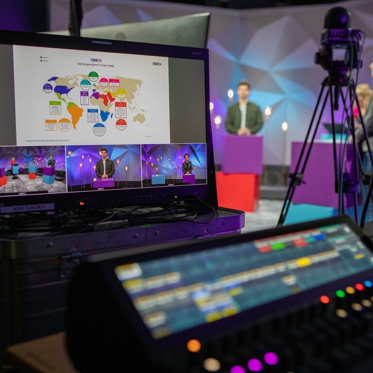 Die Veranstaltungsreihe "SWR trifft" im Studio X Baden-Baden (Foto: SWR, Thorsten Hein)