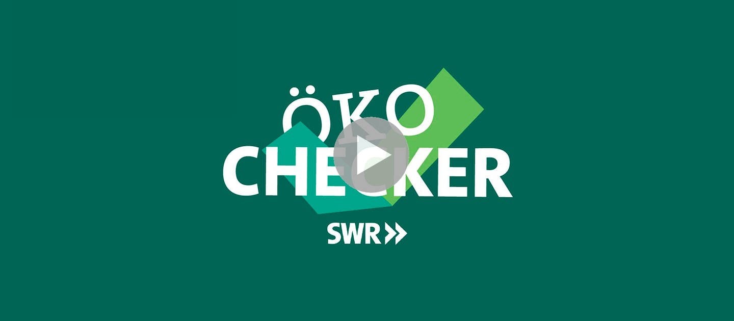 Sendungslogo der SWR-Reihe "Ökochecker" auf Youtube, Instagram und in der ARD Mediathek. (Foto: SWR)
