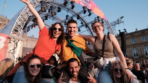 Gemeinsamkeit erleben beim SWR Sommerfestival 2023 in Stuttgart (Foto: SWR, Markus Palmer)