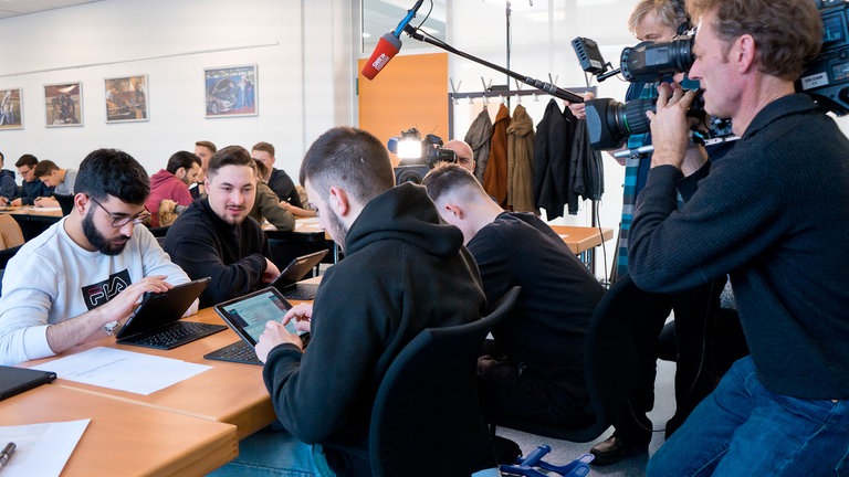 Korresponenten machen Schule (Foto: LMZ, Christian Reinhold)