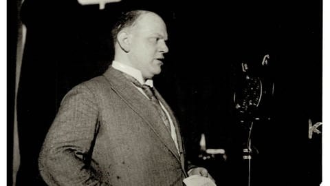 Alfred Bofinger wird 1933 zum Intendanten der Süddeutschen Rundfunk AG gewählt.