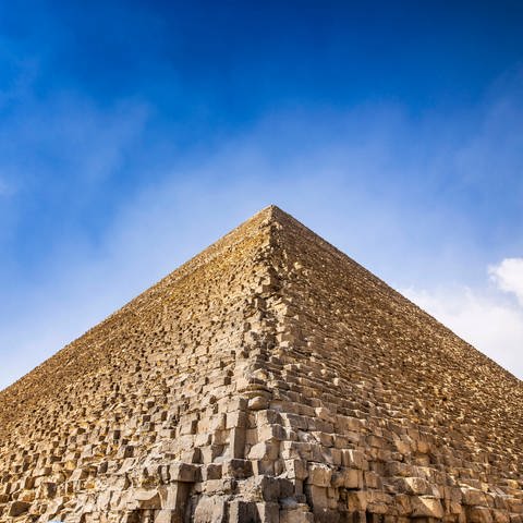 Khufu Pyramide im ägyptischen Kairo (Foto: IMAGO, imago images/Imaginechina-Tuchong)