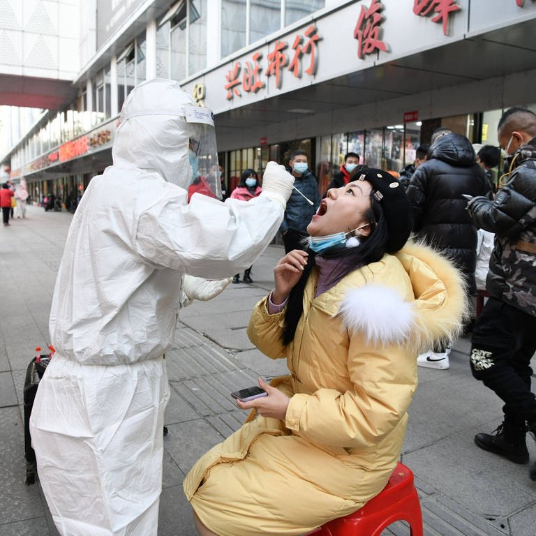 WHO-Expertinnen und -Experten suchten im chinesischen Wuhan nach den Ursprüngen der Corona-Pandemie. (Foto: IMAGO, imago)